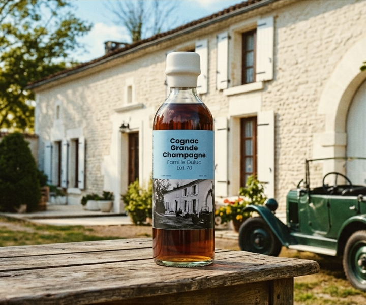 Cognac Grande Champagne Famille DULUC Lot 70